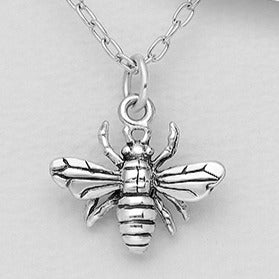 Sterling Silver Bumble Bee Pendant