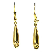 Vintage 9ct Yellow Gold Drop Earrings