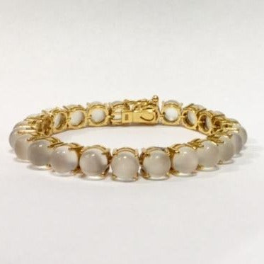 Sterling Silver Moonstone Bracelet