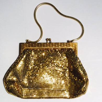 Vintage Gold Glo-Mesh Bag