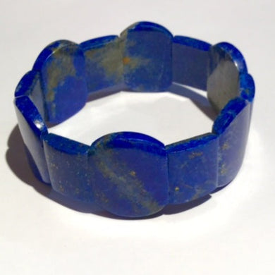 Lapis Lazuli Elasticised Bracelet