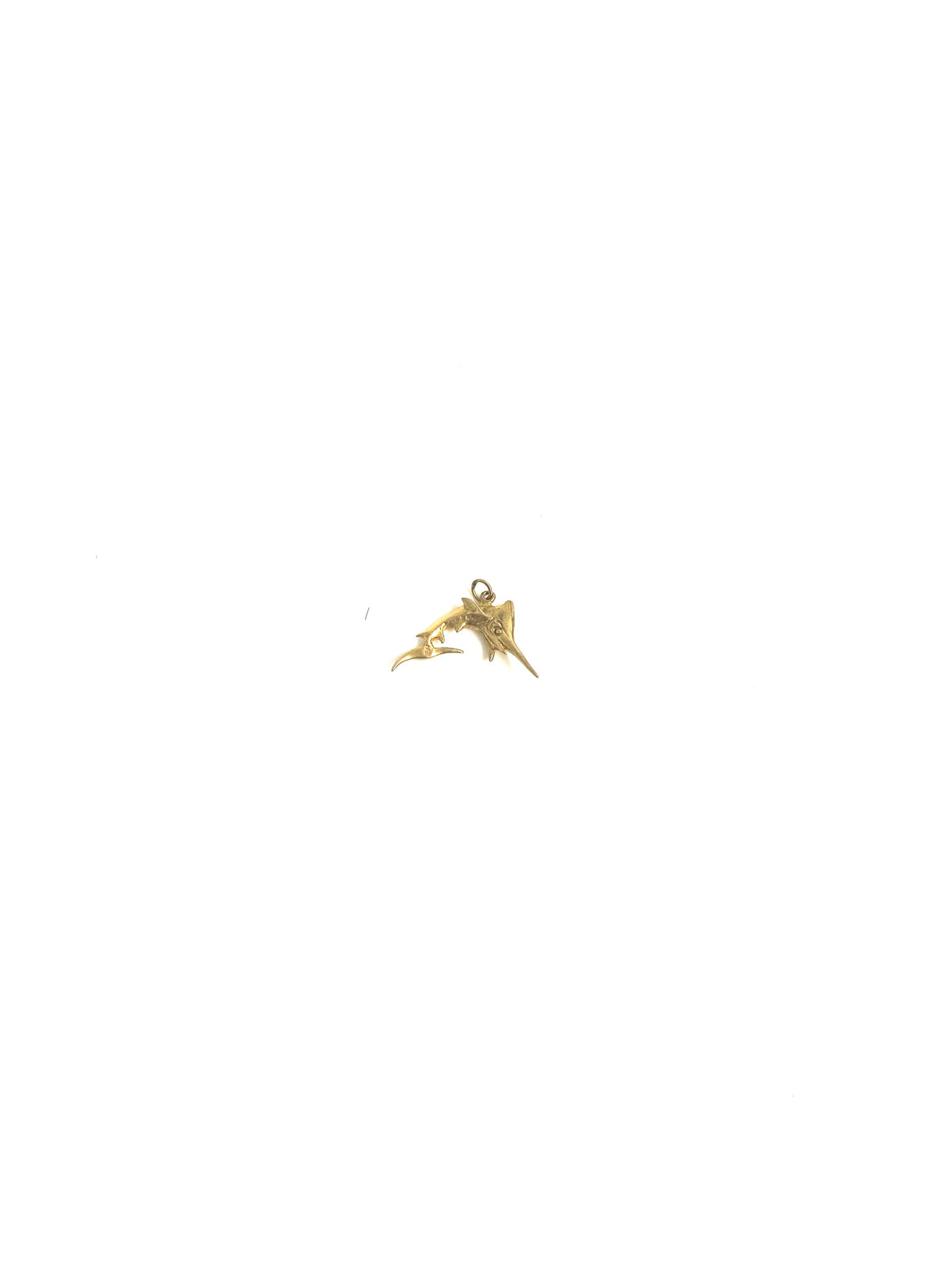 9ct Gold Swordfish Pendant