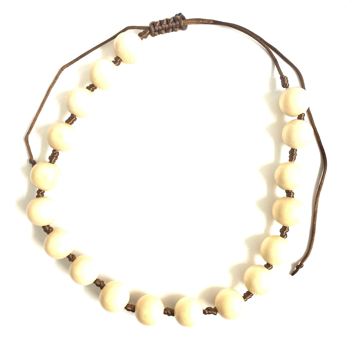 Wooden Beaded Necklace
