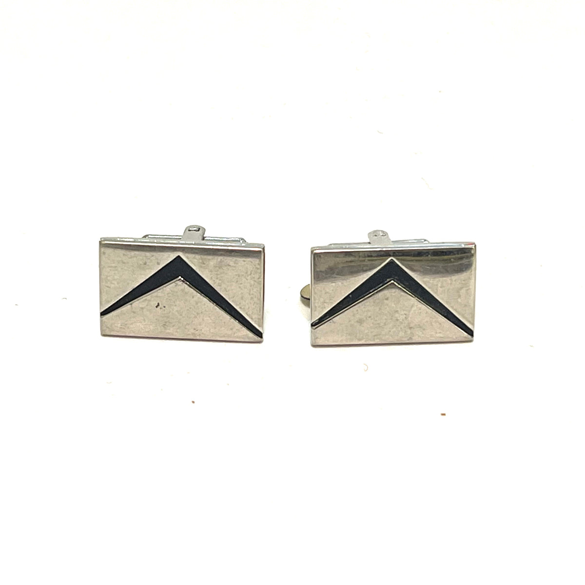 Vintage Silver Plate Envelope Cufflinks