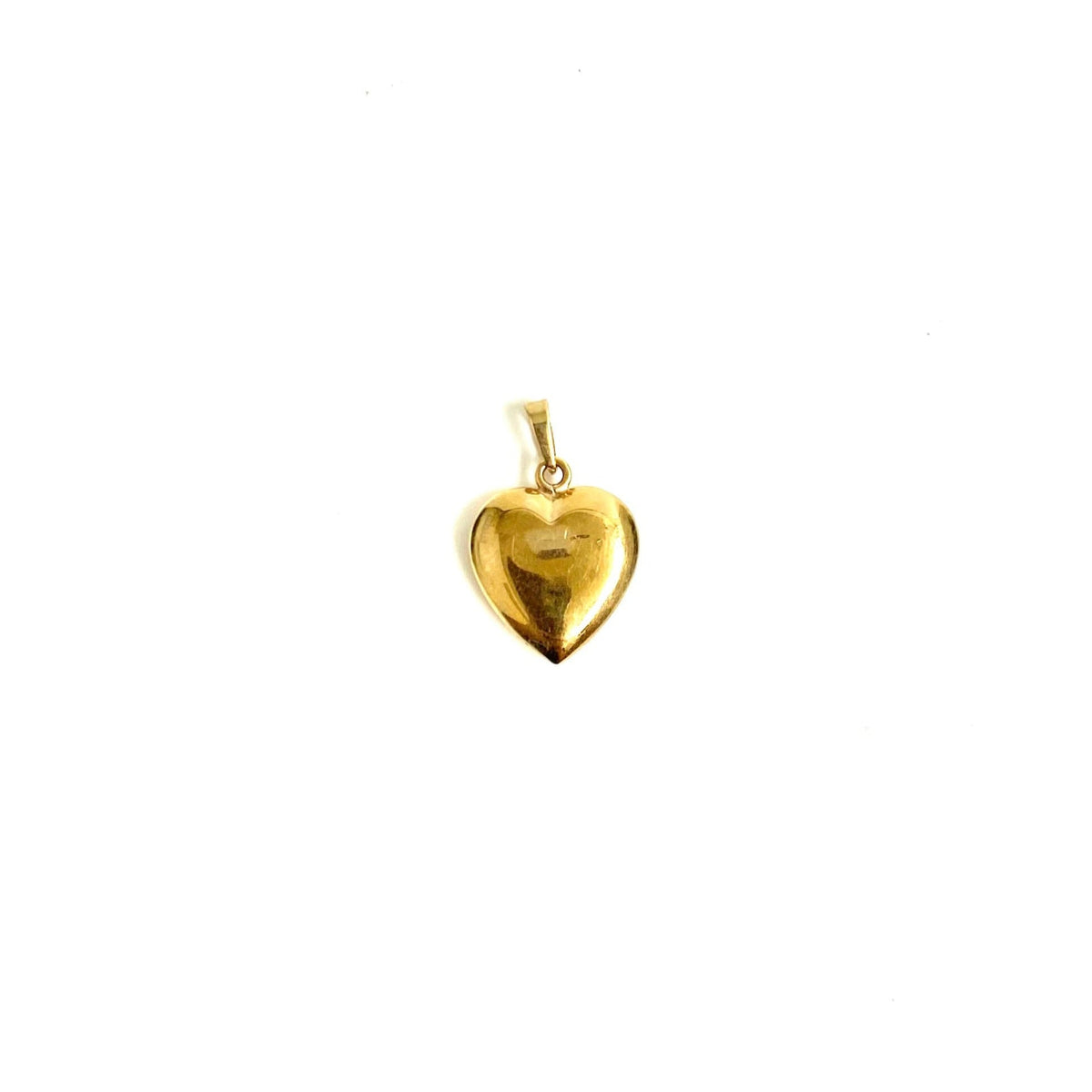 9ct Gold Medium Gold Heart Pendant