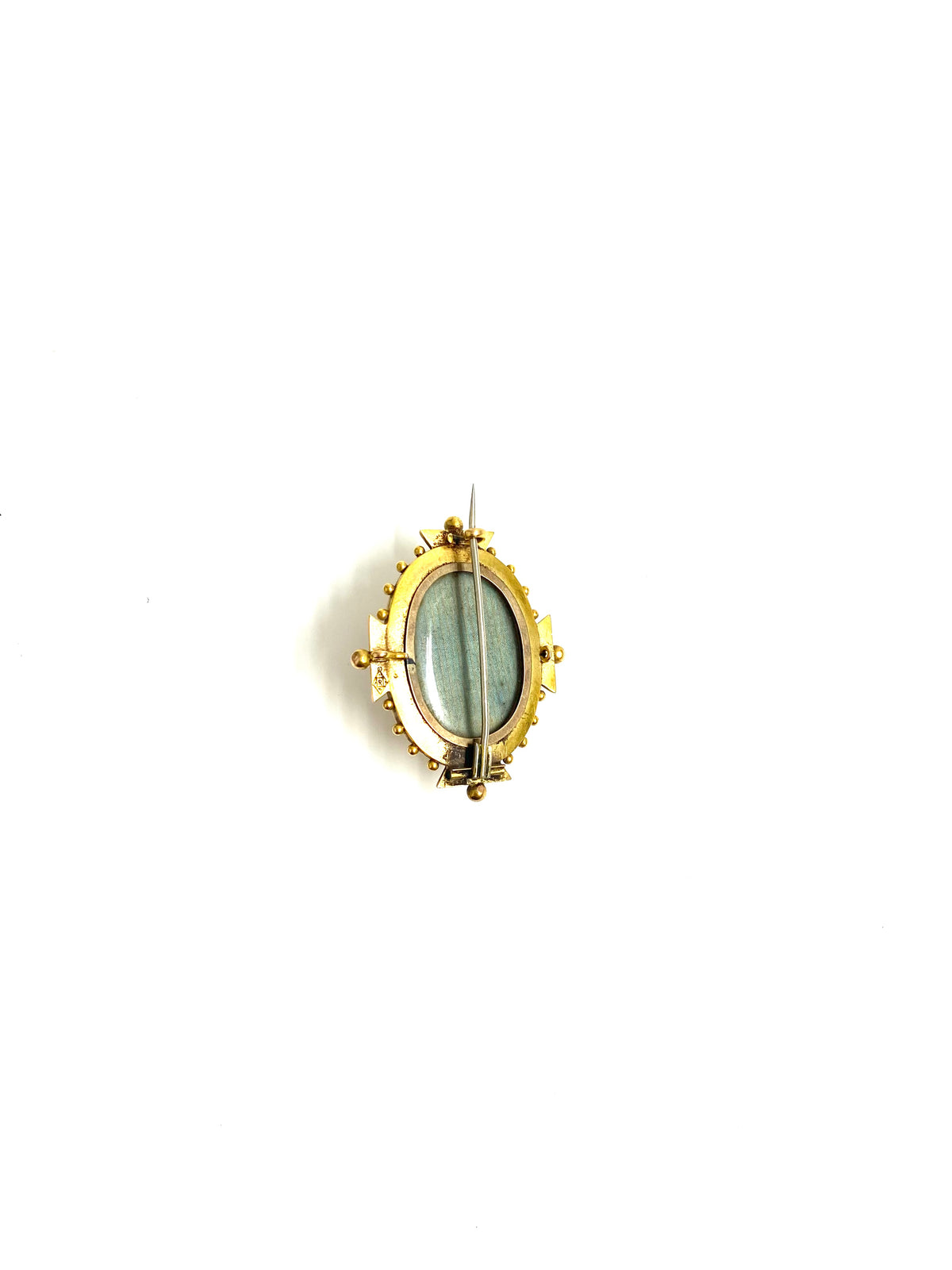 9ct Gold Badge Pin