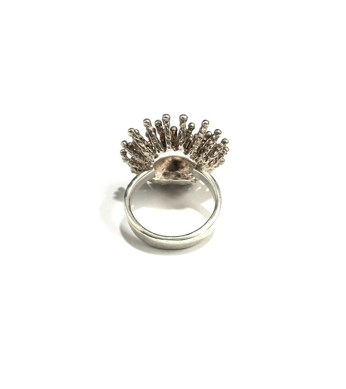 Handmade Modernist Sterling Silver Ring
