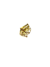 18ct Yellow Gold Citrine Square Pendant