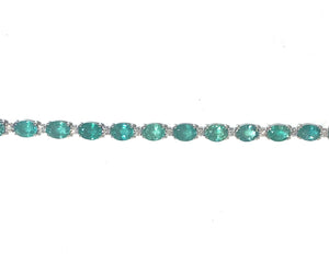 Emerald and Diamond Bracelet