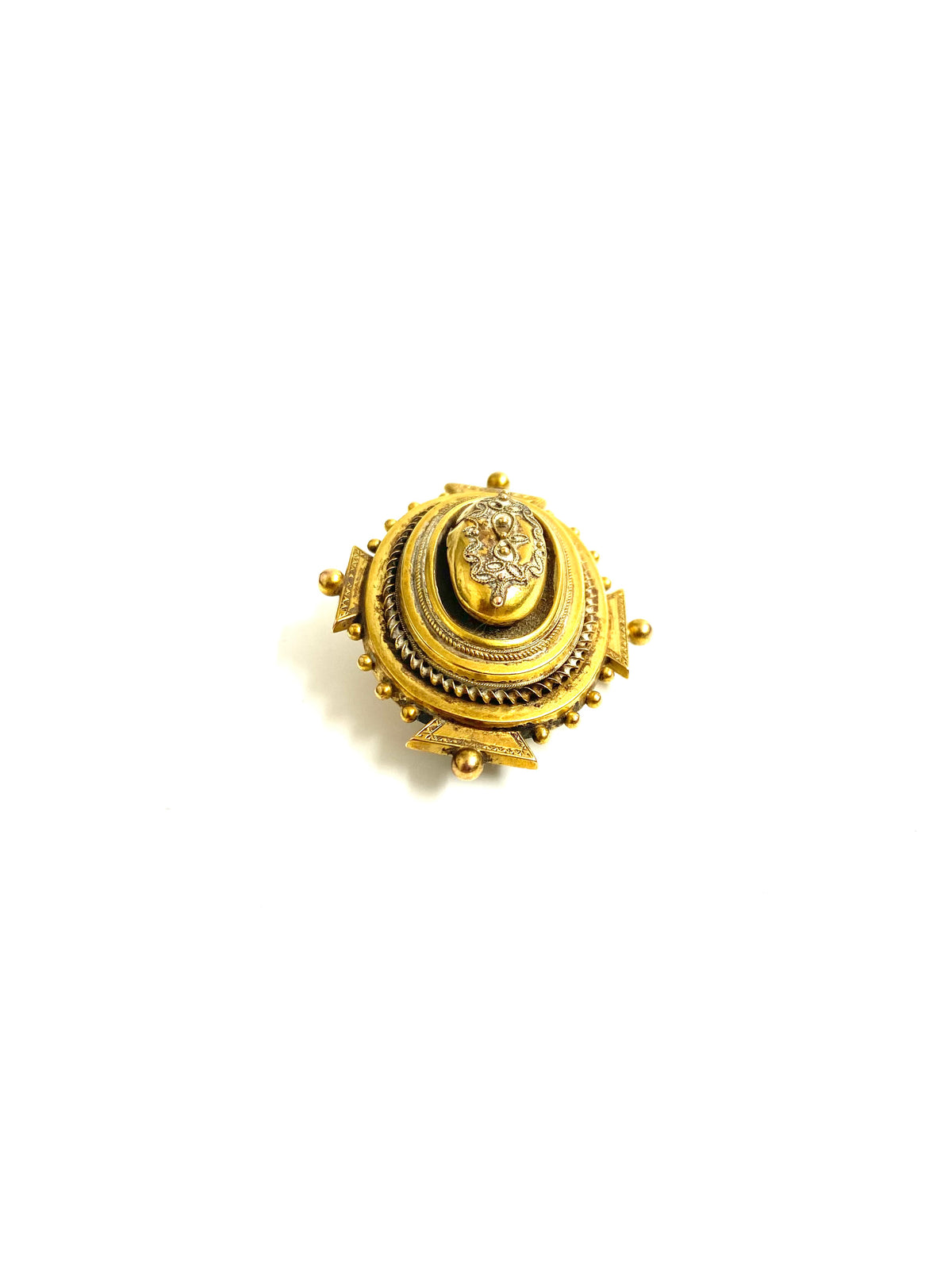 9ct Gold Badge Pin