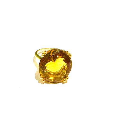 9ct Yellow Gold Citrine Ring