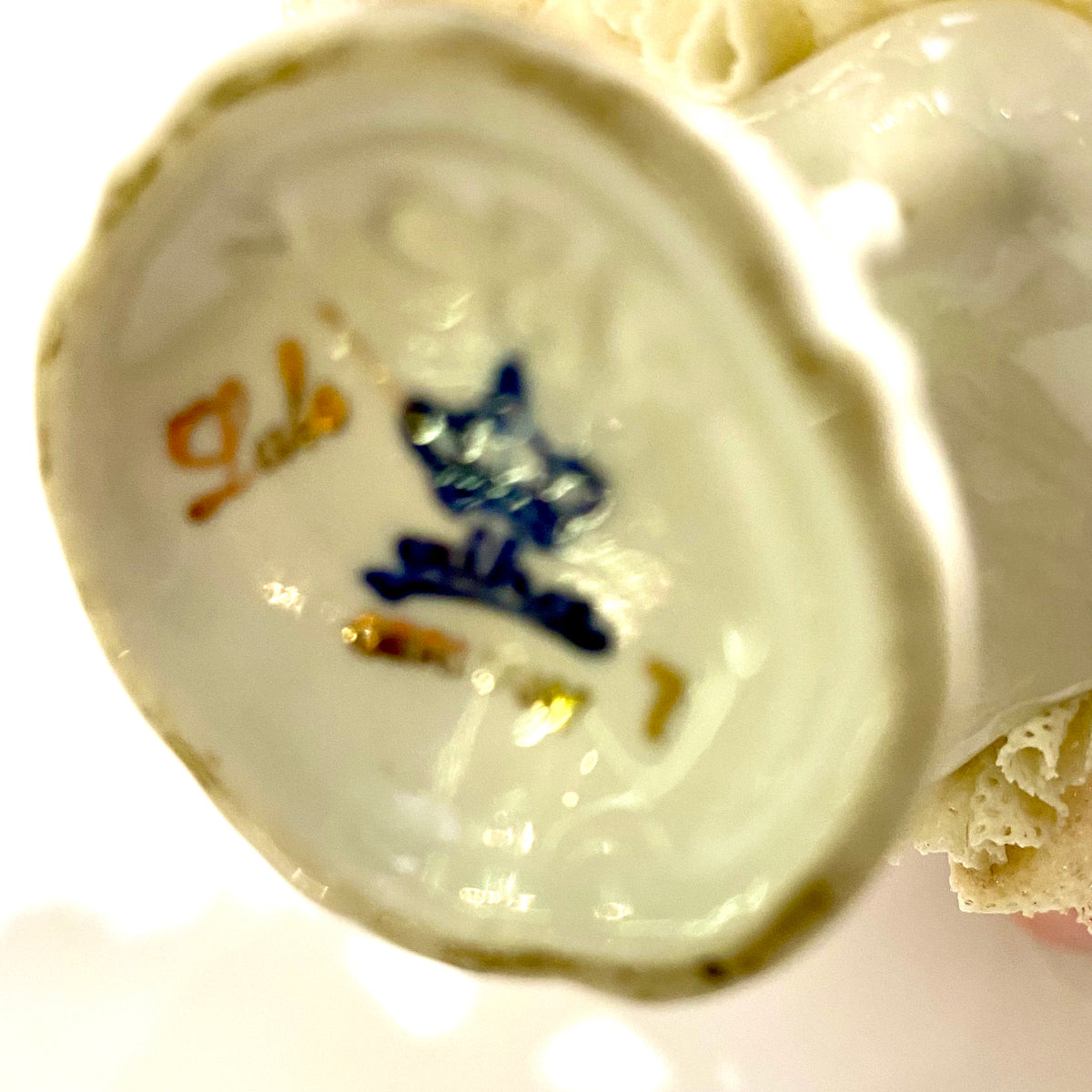 Vintage Dresden Porcelain Figurine of a Dancing Girl
