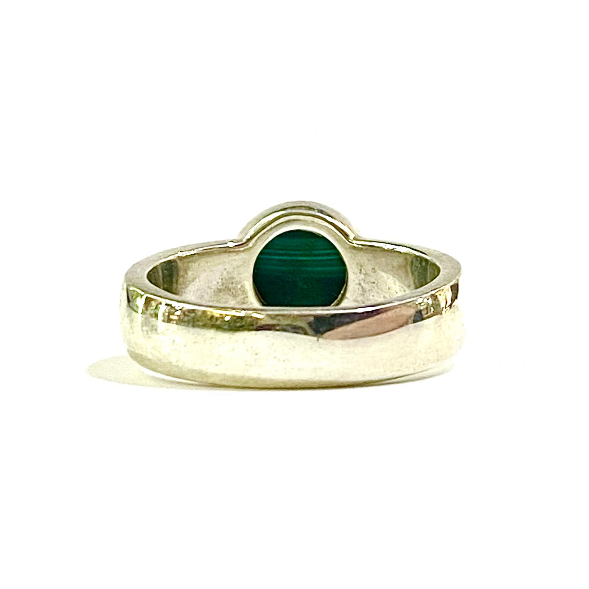 Sterling Silver Malachite Ring
