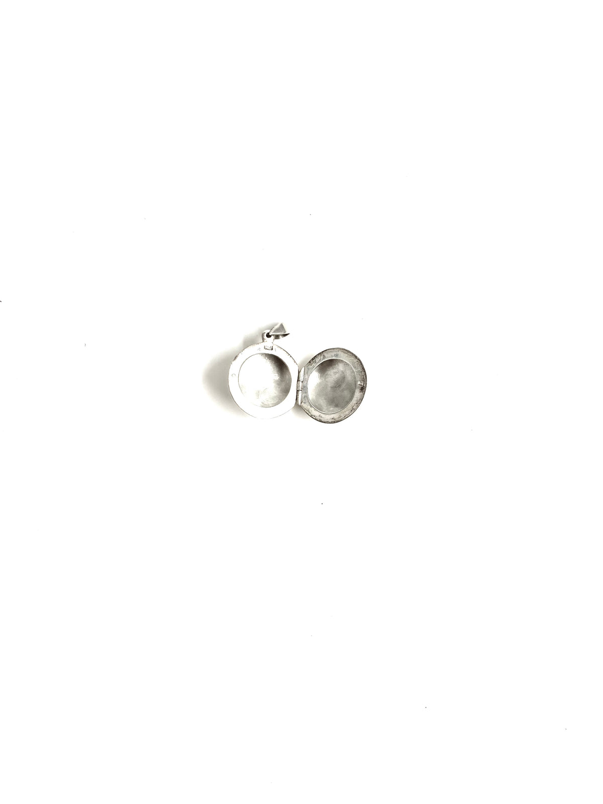 Round Sterling Silver Locket