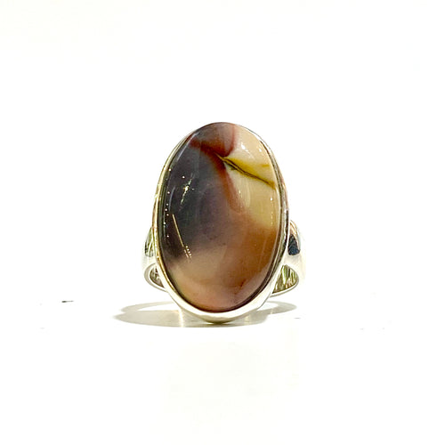 Sterling Silver Mookaite Jasper Ring