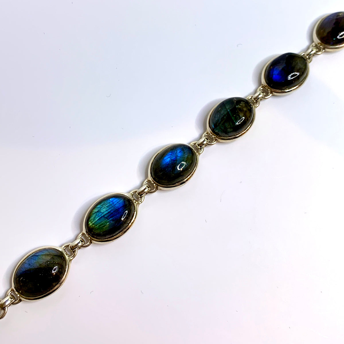 Sterling Silver Labradorite Bracelet