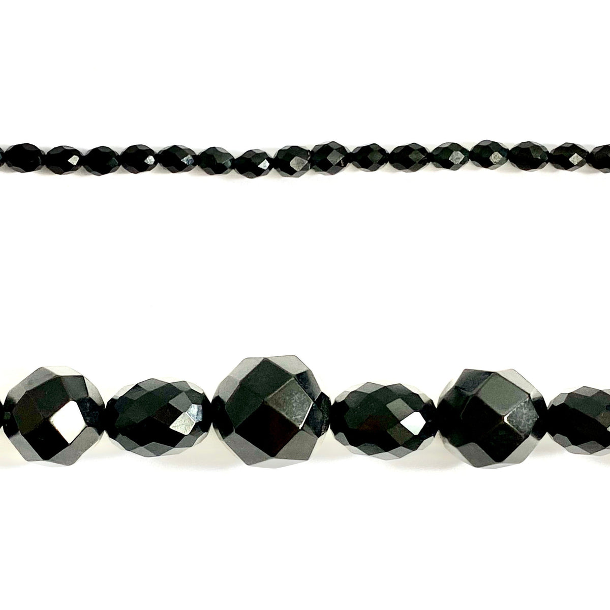 Opera Length Whitby Jet Necklace