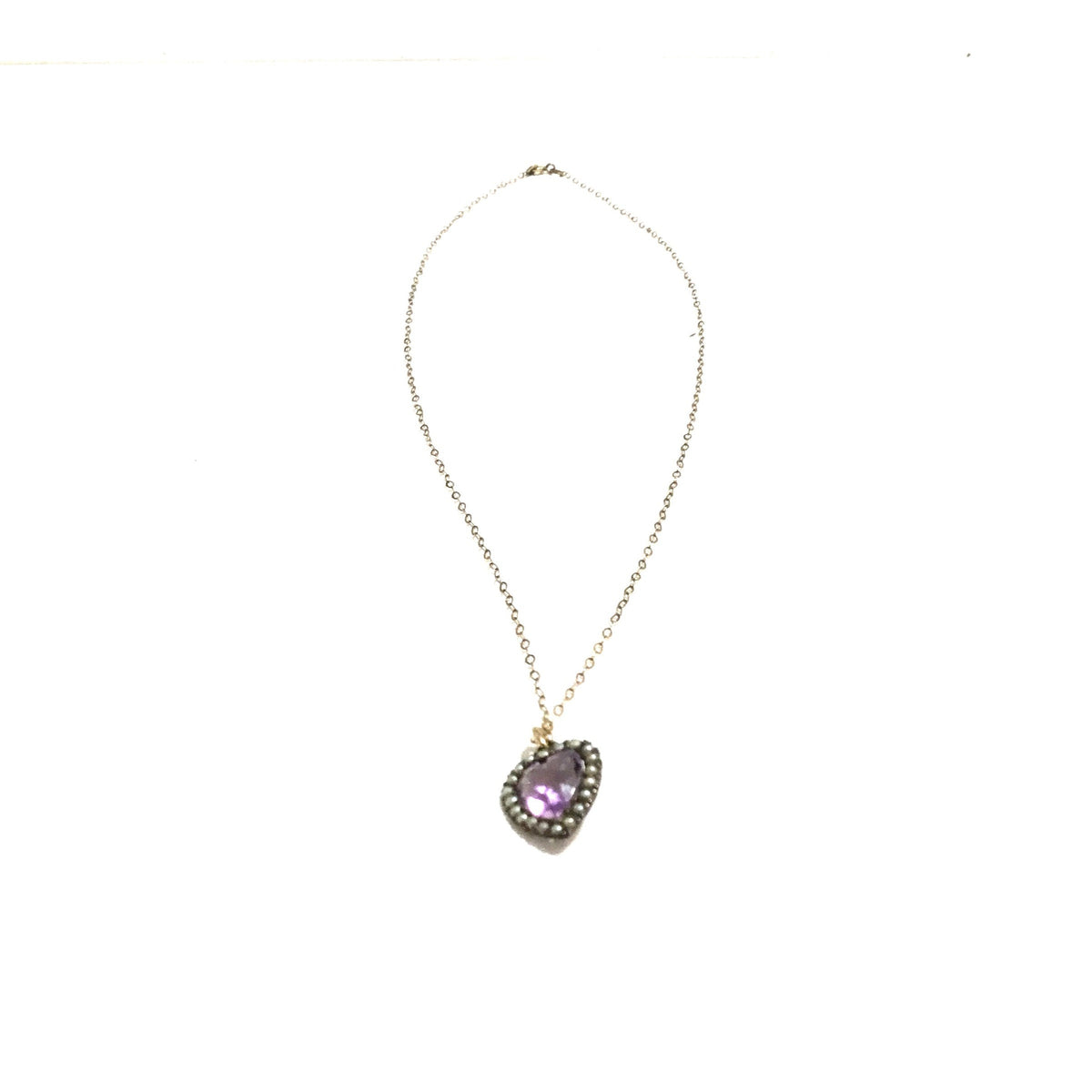 Antique 9ct Gold Pearl Necklace