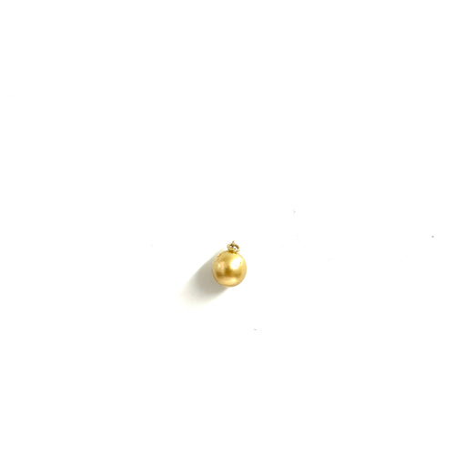 Golden South Sea Pearl 9ct Yellow Gold Enhancer Pendant