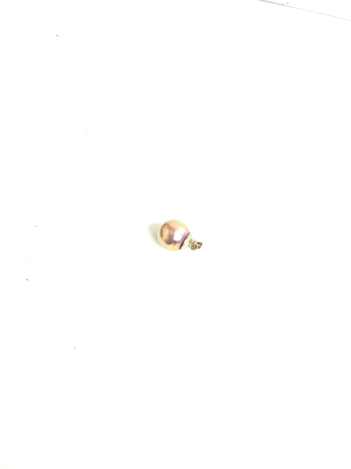Sterling Silver Japanese Kasumi Pearl Pendant
