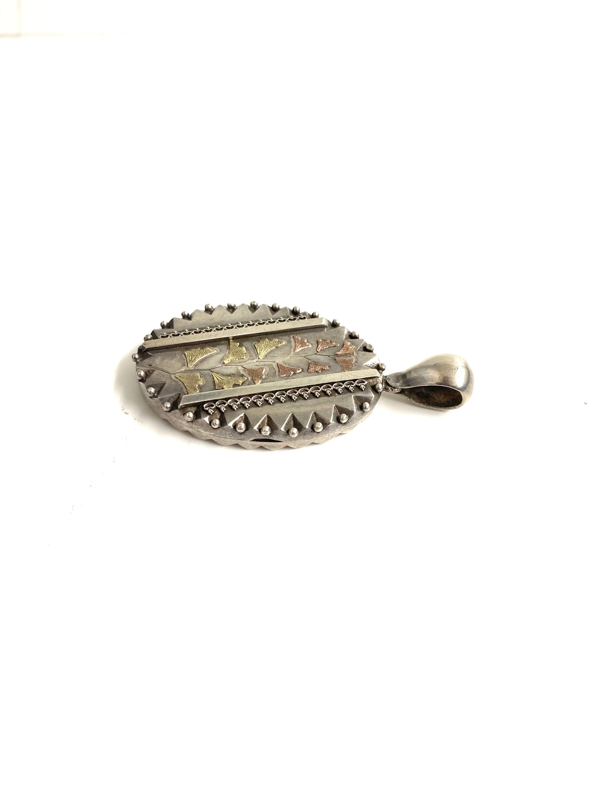 Sterling Silver Flower Locket
