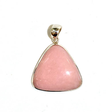 Sterling Silver Pink Opal Pendant