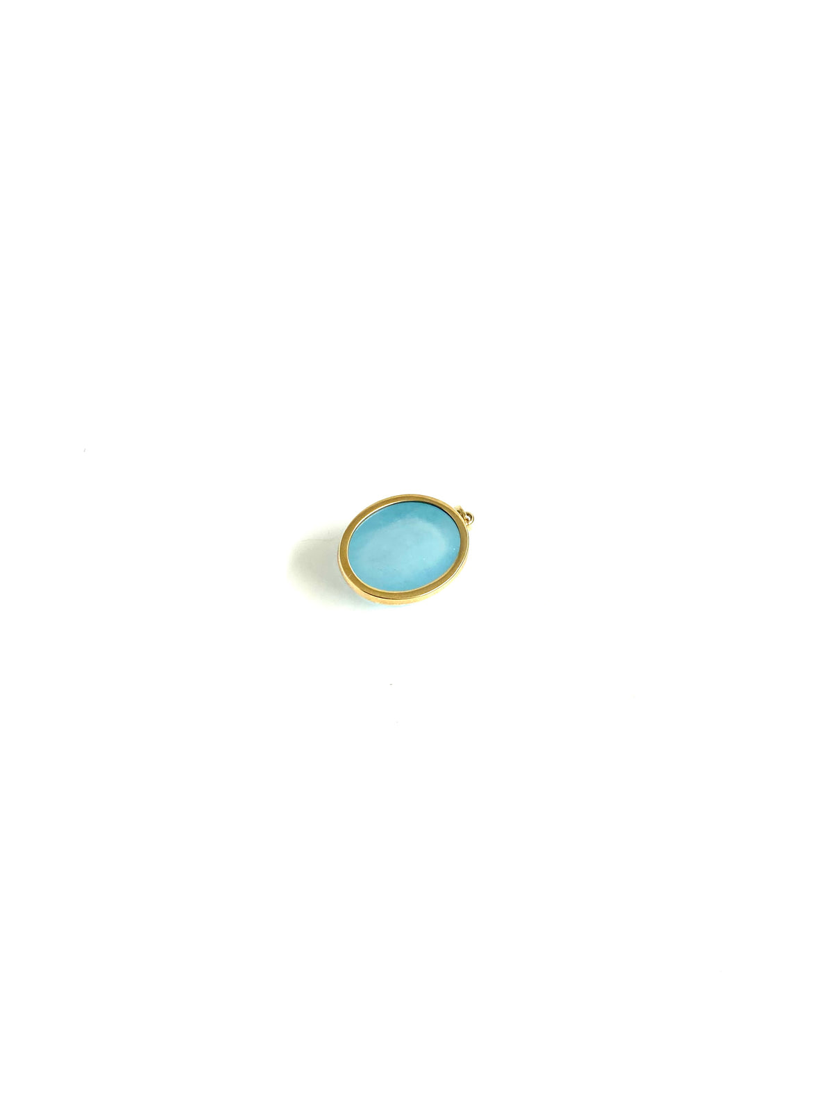 9ct Gold 28.571ct Aquamarine Pendant