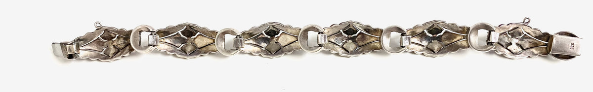Sterling Silver Marcasite Bracelet