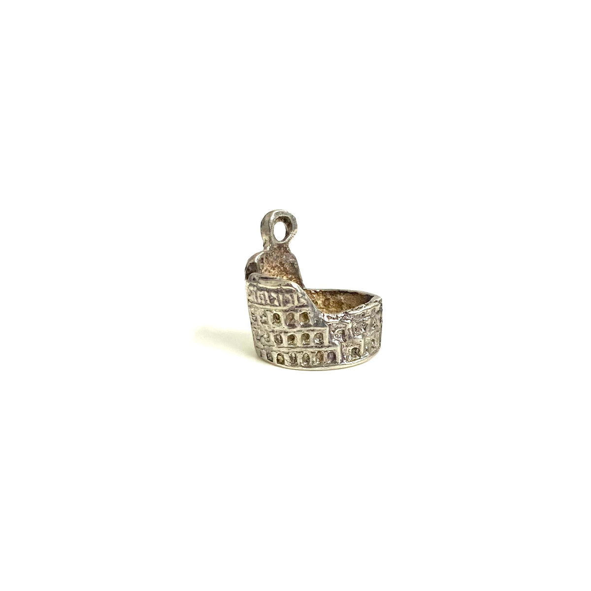 Sterling Silver Colosseum Charm
