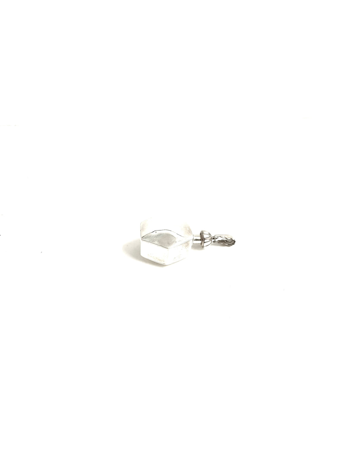 Sterling Silver Hexagon Pendant