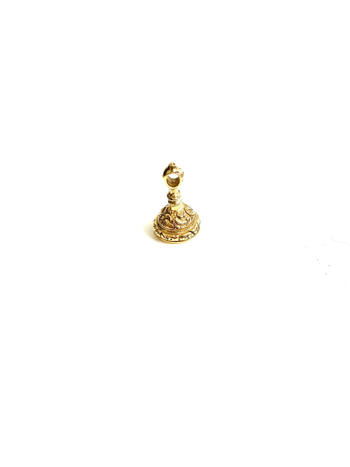 9ct Gold Carnelian Fob