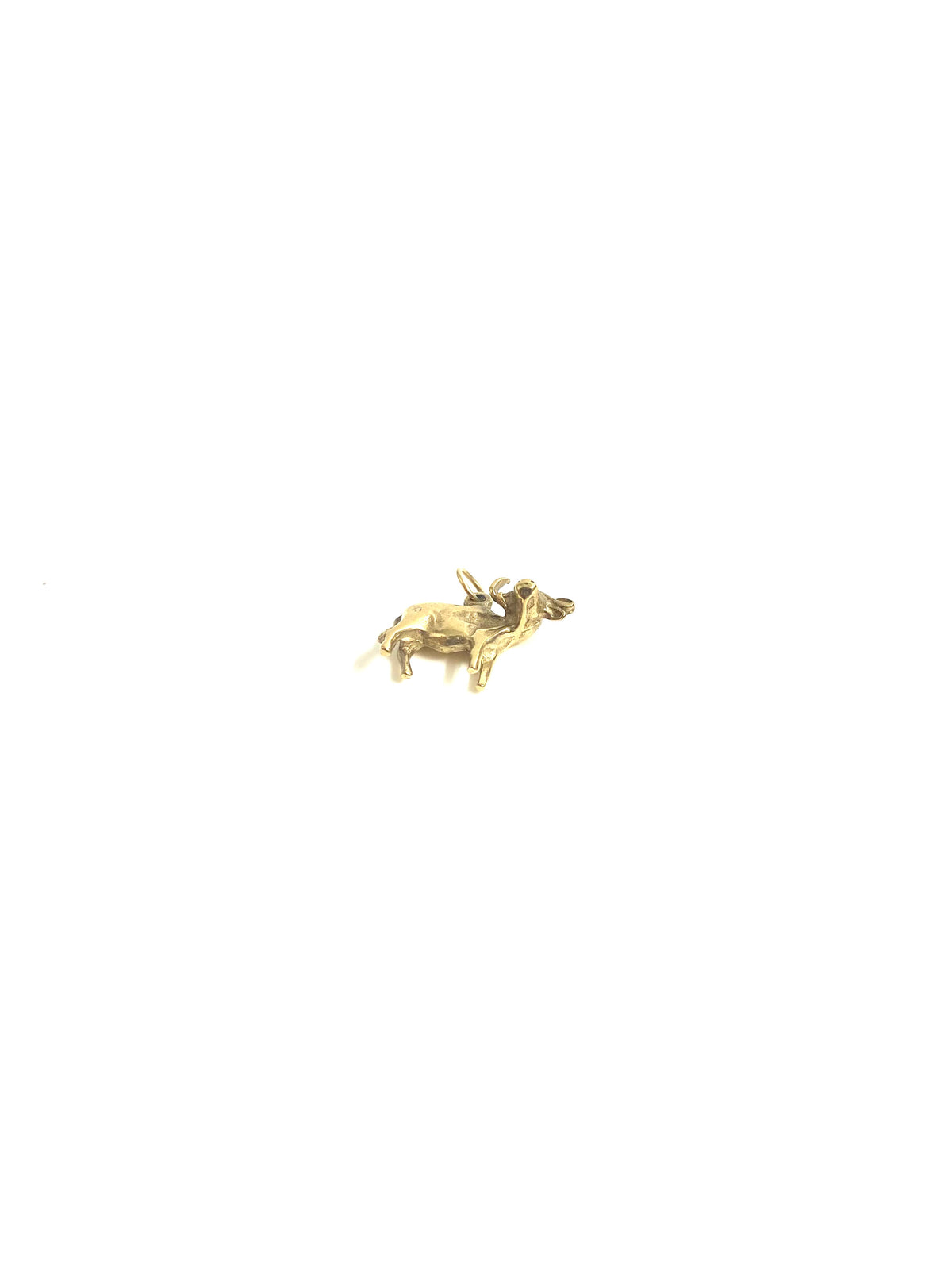 9ct Gold Goat Pendant