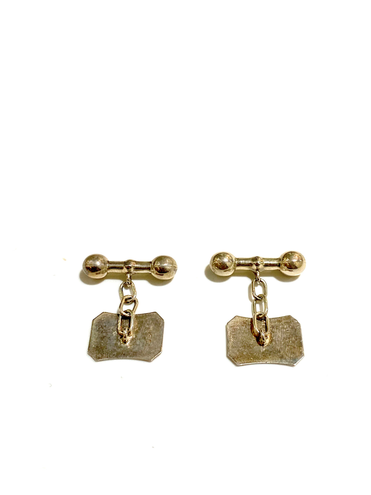 Sterling Silver Engraved Cufflinks