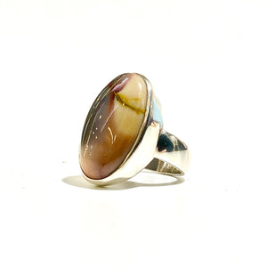Sterling Silver Mookaite Jasper Ring