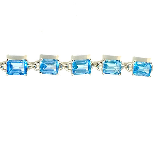 Blue Topaz Bracelet