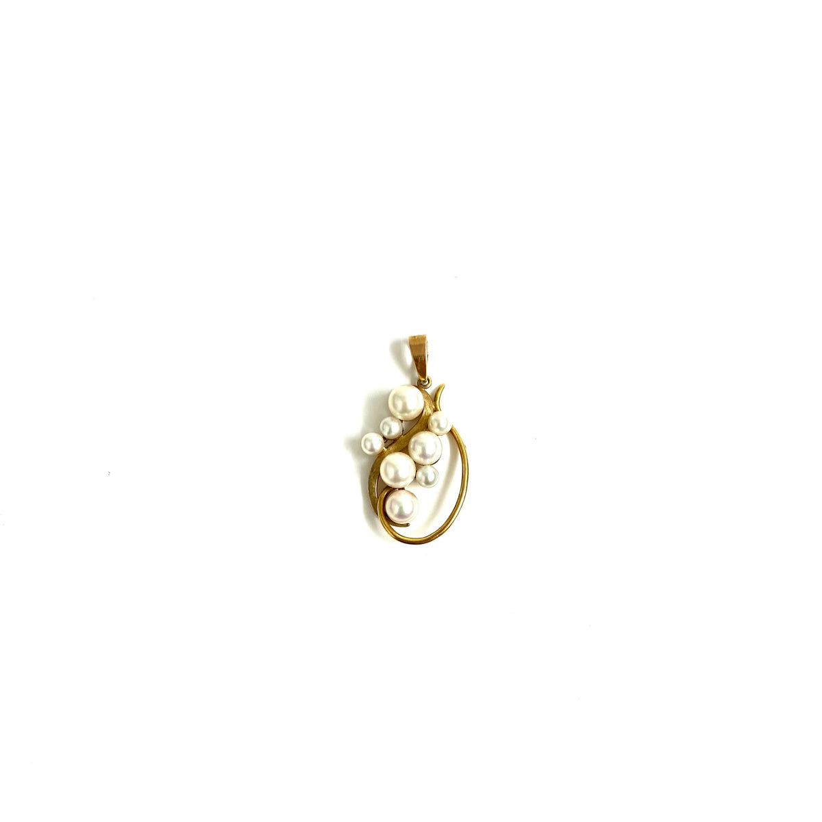 9ct Gold Cultured Pearl Pendant