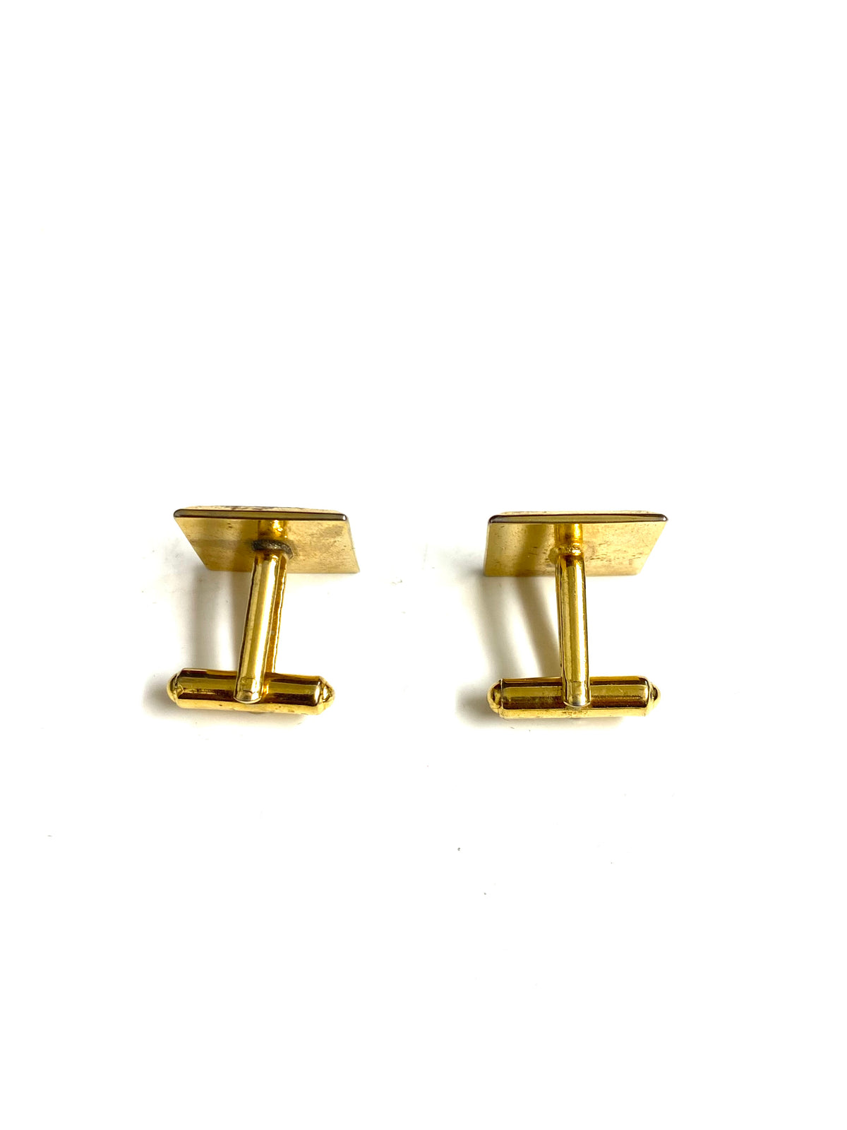 Costume Enamel Square Cufflinks