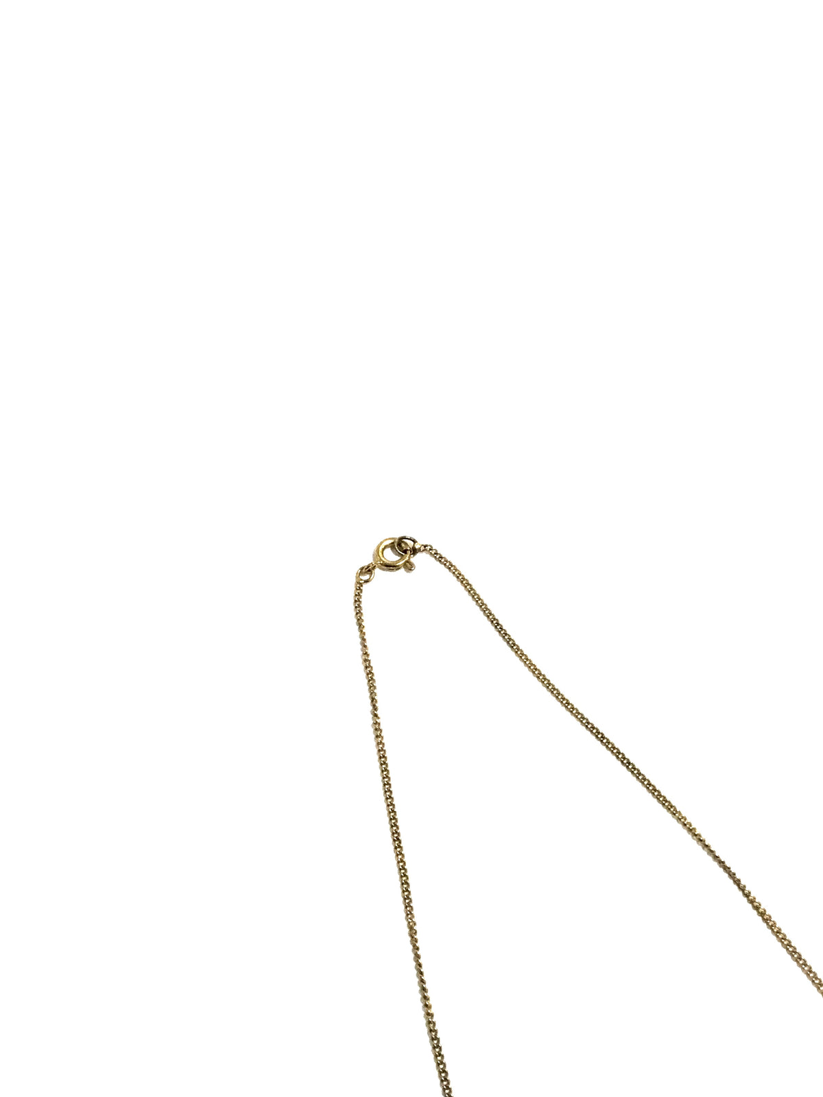 9ct Yellow Gold Suffragette Necklace with Seed Pearl, Garnet and Peridot Pendant