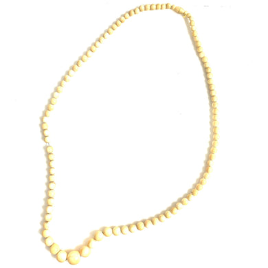 Beaded Ivory Necklace