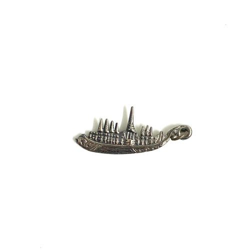 Sterling Silver Siam Sailing Ship Charm