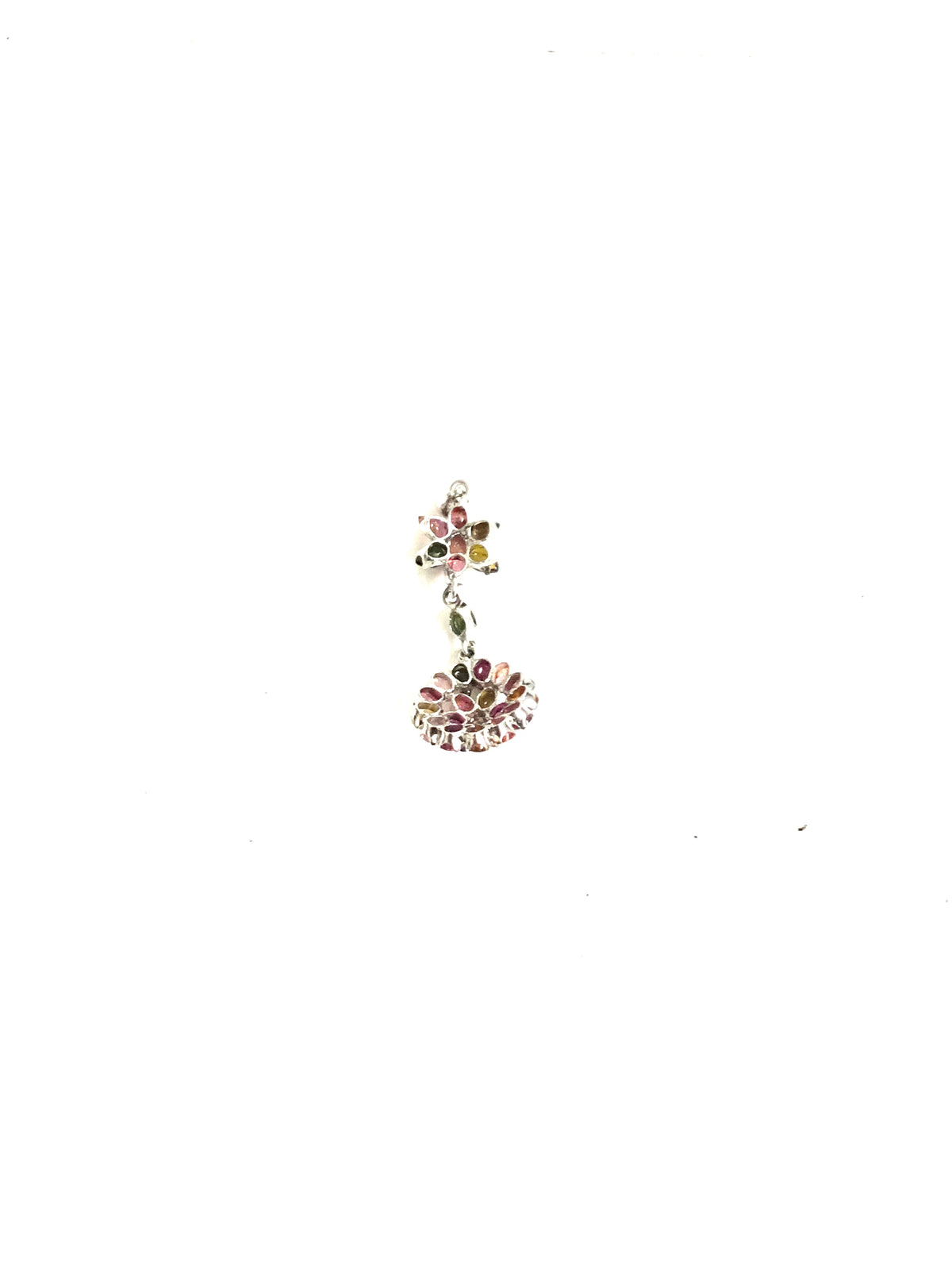 Sterling Silver Tourmaline Pendant