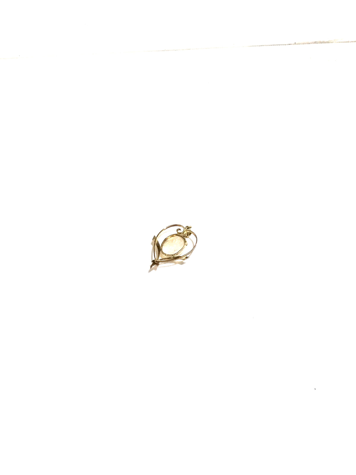 Antique 9ct Gold Opal Pendant