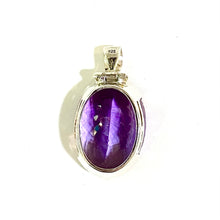 Sterling Silver Amethyst Pendant