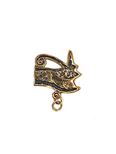 Brass Egyptian Evil Eye Pendant