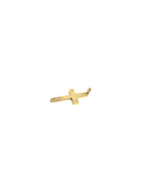 9ct Gold Engraved Cross Pendant