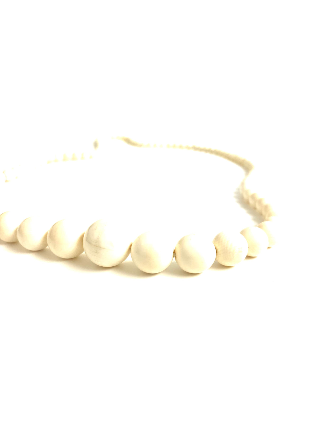 Ivory Classic Bead Necklace