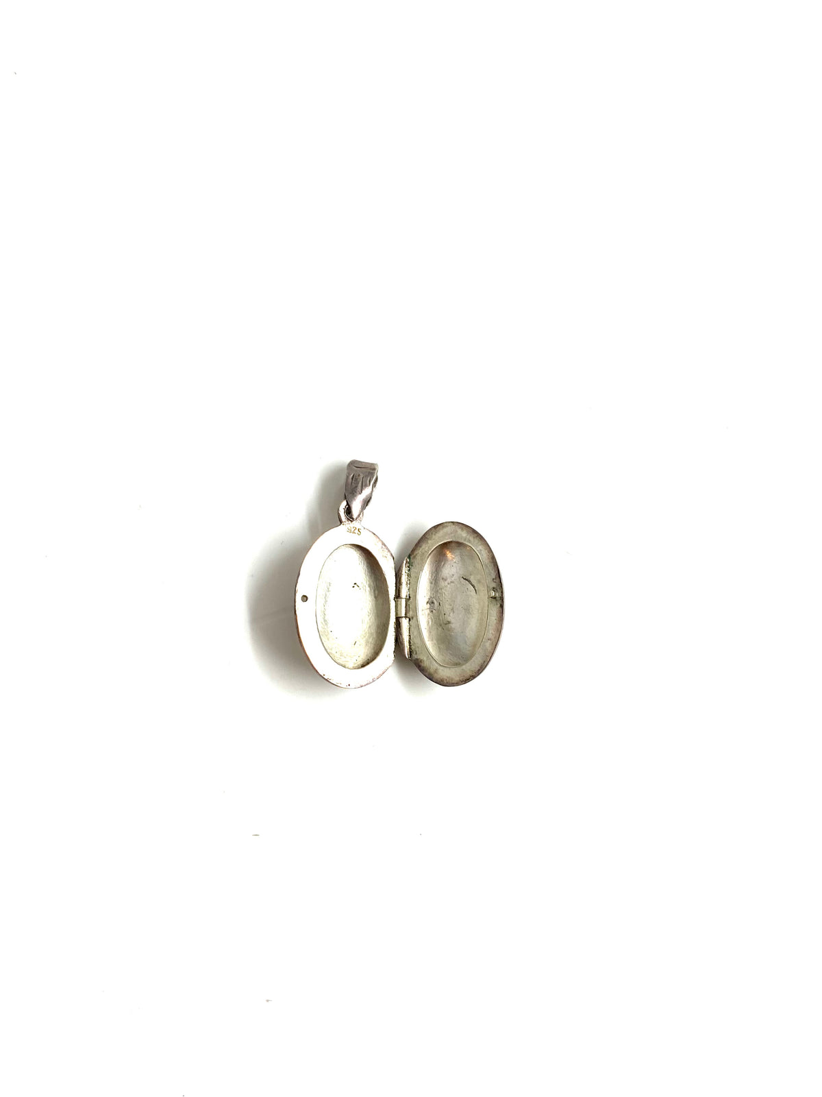 Sterling Silver Oval Locket