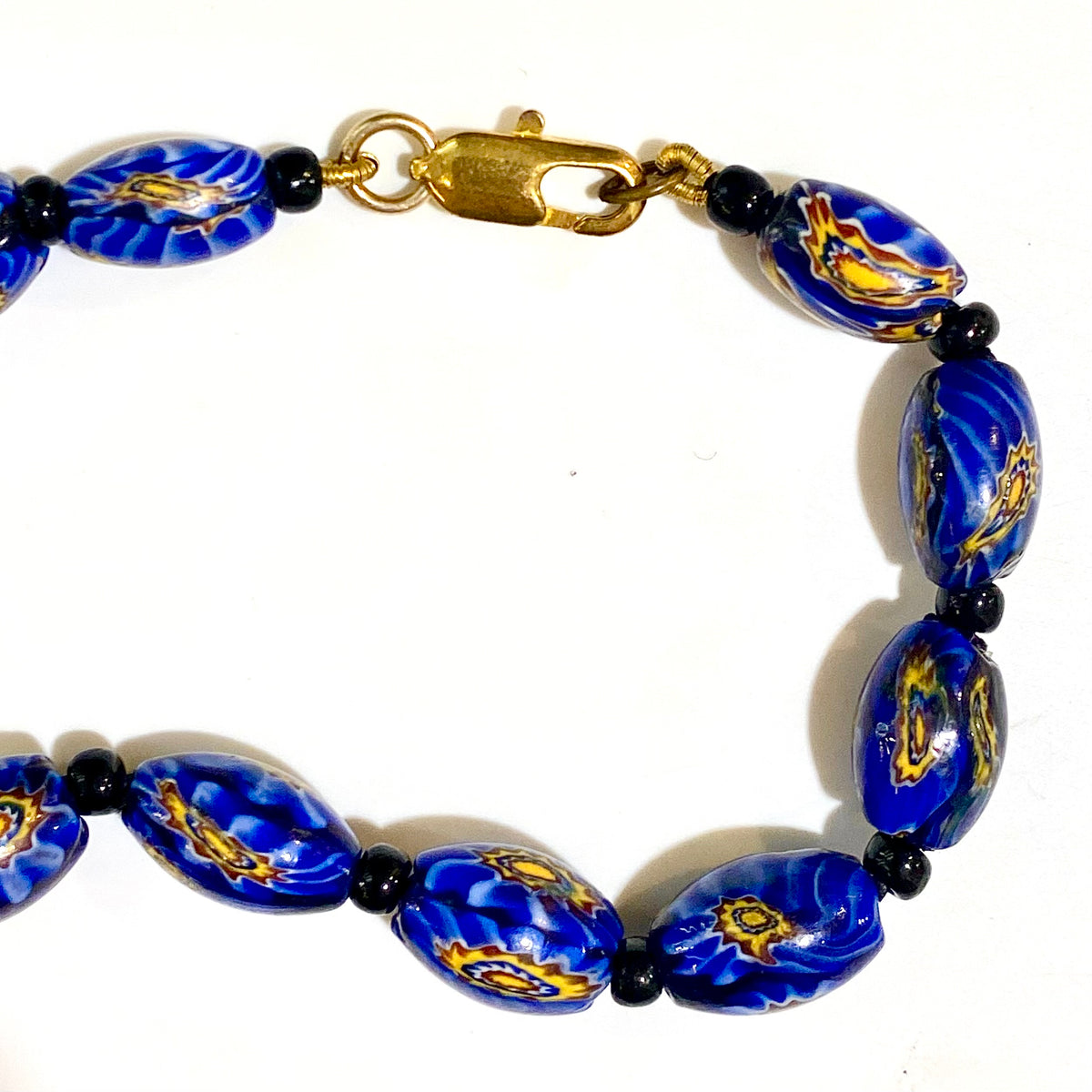 Millefiori Beaded Necklace