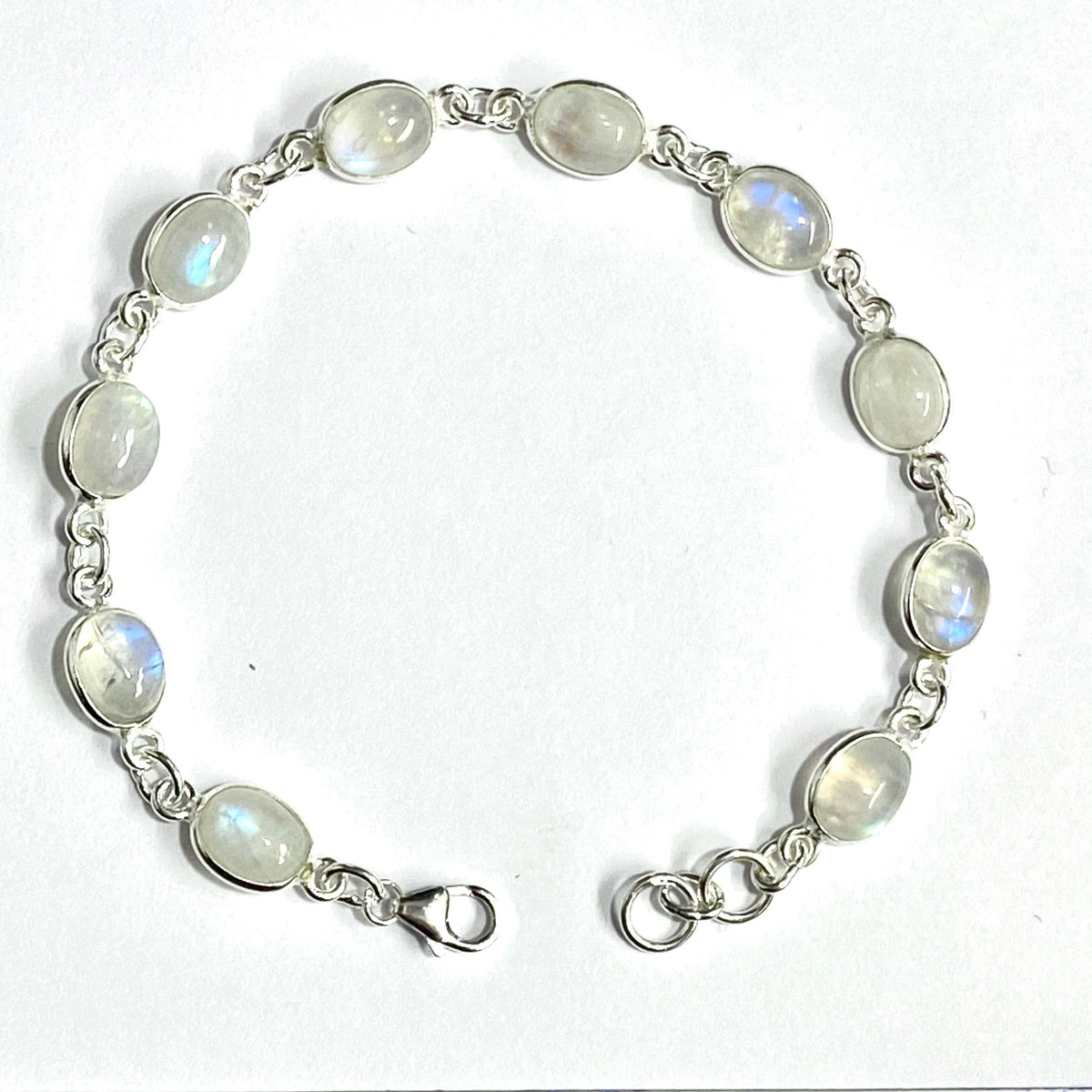 Sterling Silver Moonstone Bracelet