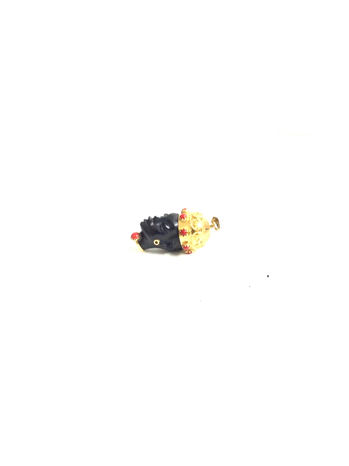 18ct Gold Blackamoor Pendant